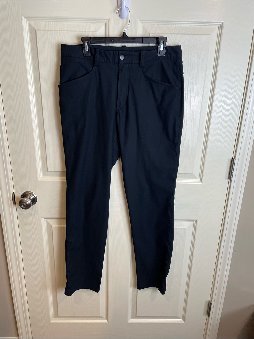 Lululemon ABC Pant Men's Black Slim Casual Pants 34